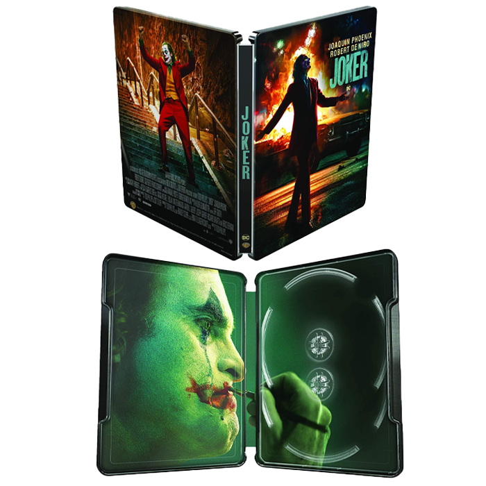 joker blu ray 4k steelbook visuel produit