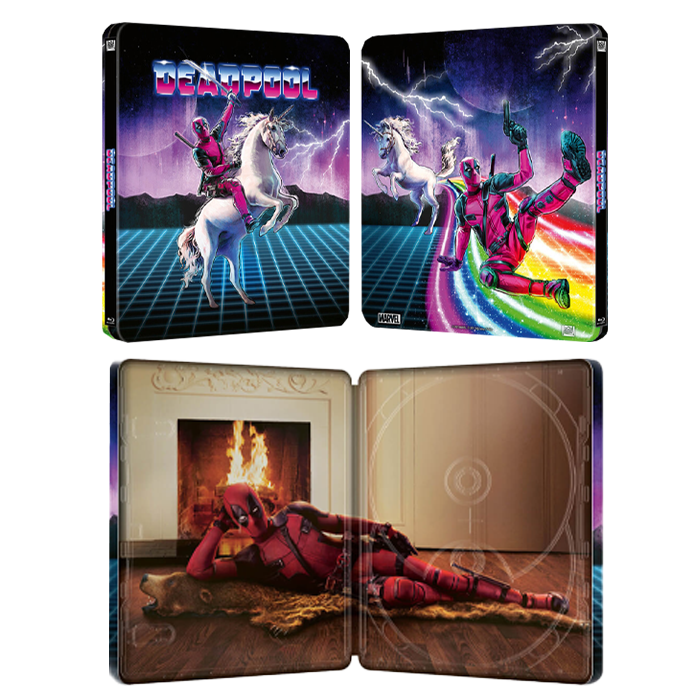 deadpool 4k steelbook blu ray visuel produit