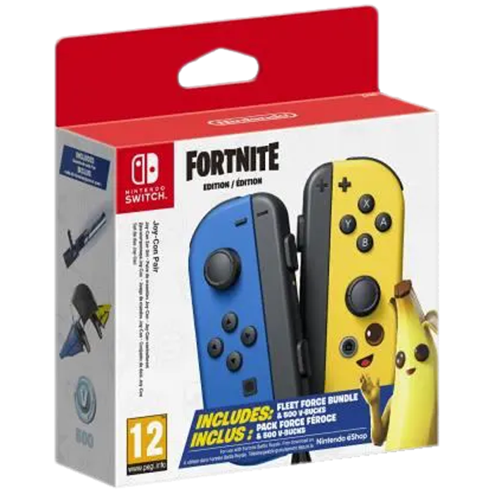 paire joy con fortnite bleu jaune visuel produit