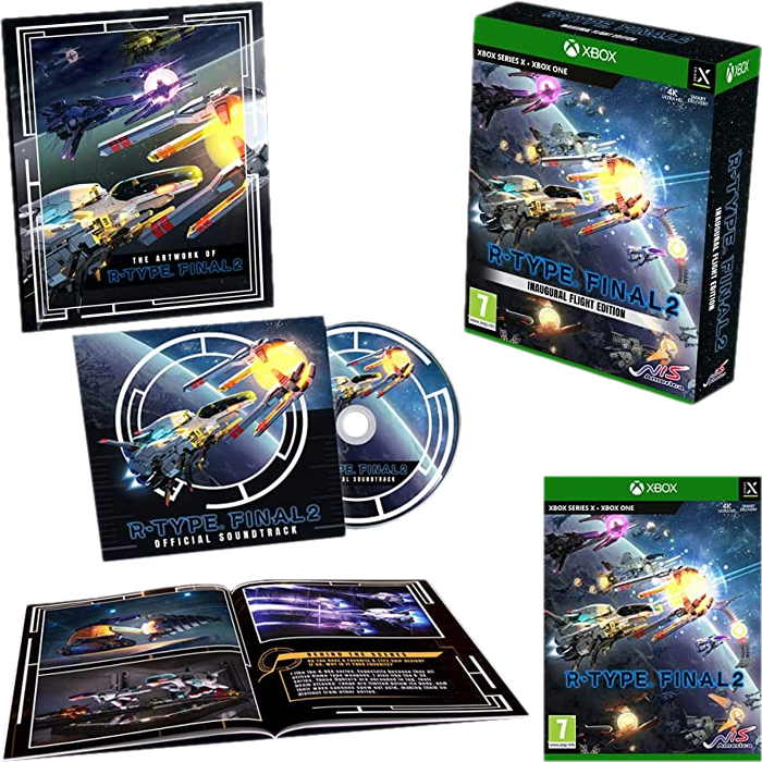 r type final 2 inaugural flight xbox visuel produit