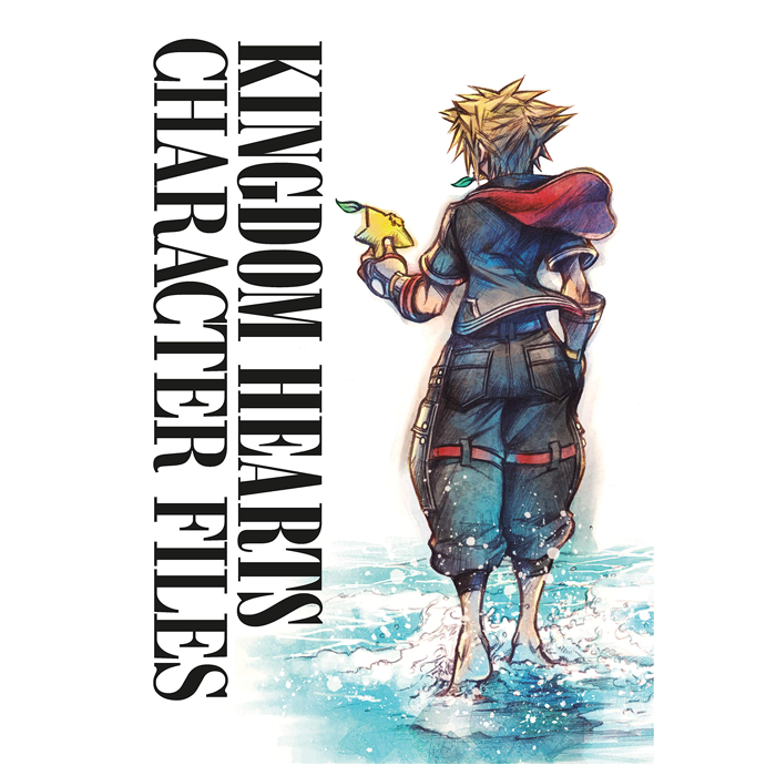 livre kingdom hearts character files visuel produit