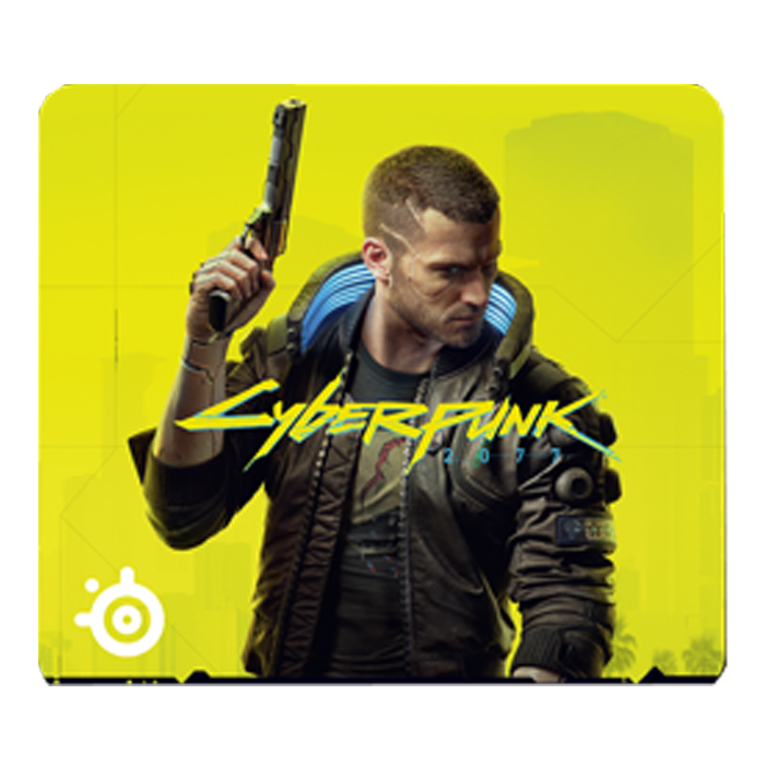 tapis de souris cyberpunk 2077 visuel produit