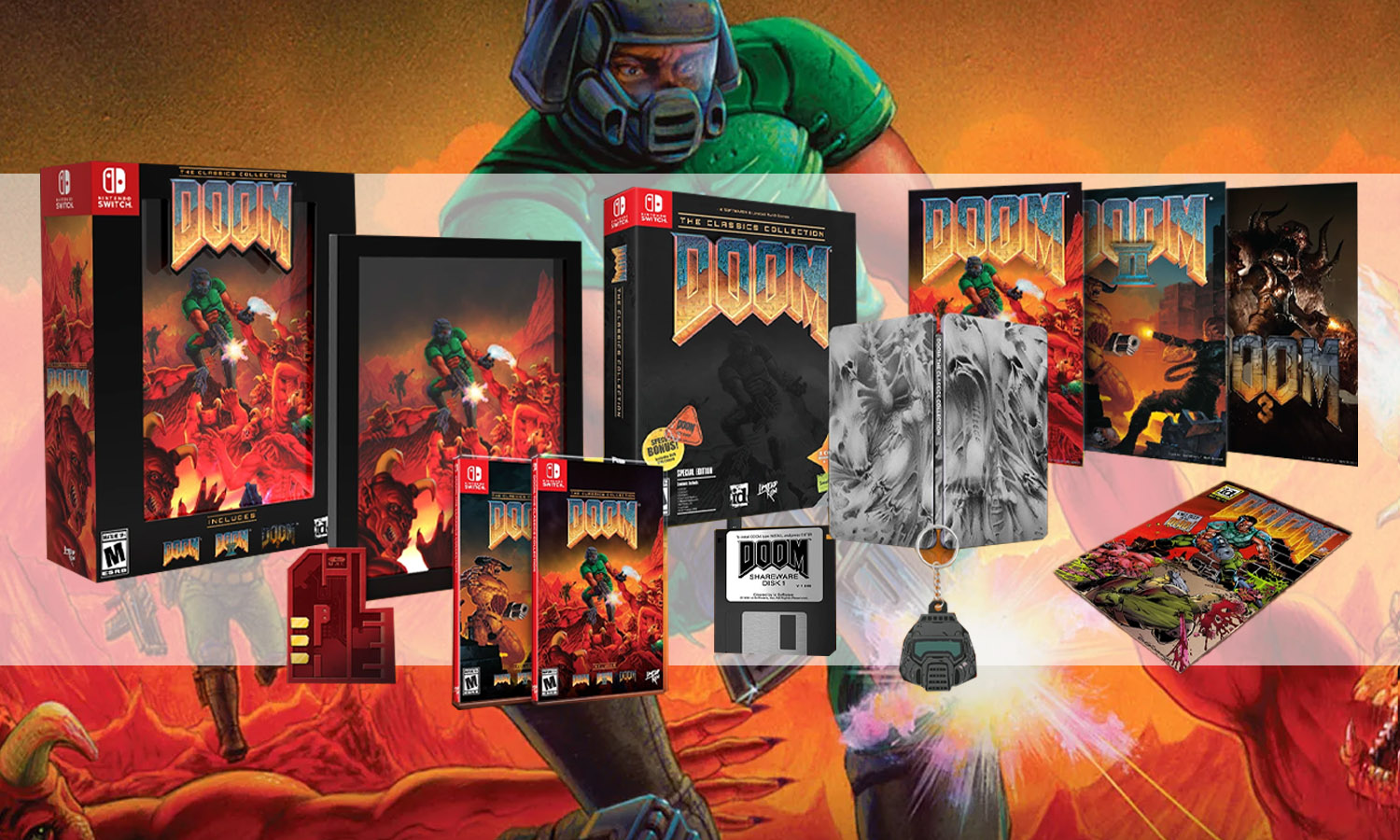 slider doom classic collection collector switch