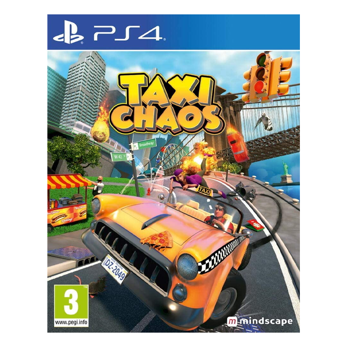 taxi chaos ps4 visuel produit