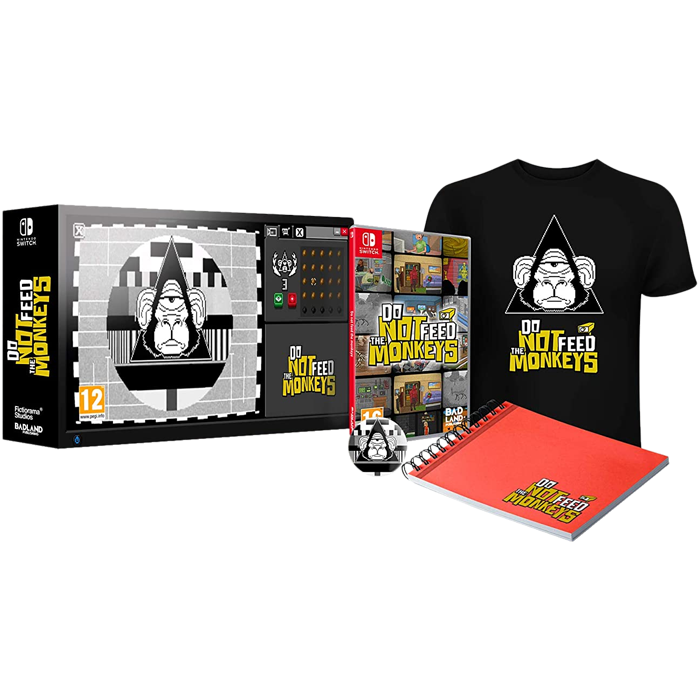 Do Not Feed the Monkeys collector switch visuel produit