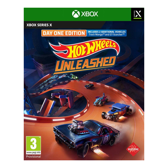 hot wheels unleashd d1 edition xbox series x visuel produit