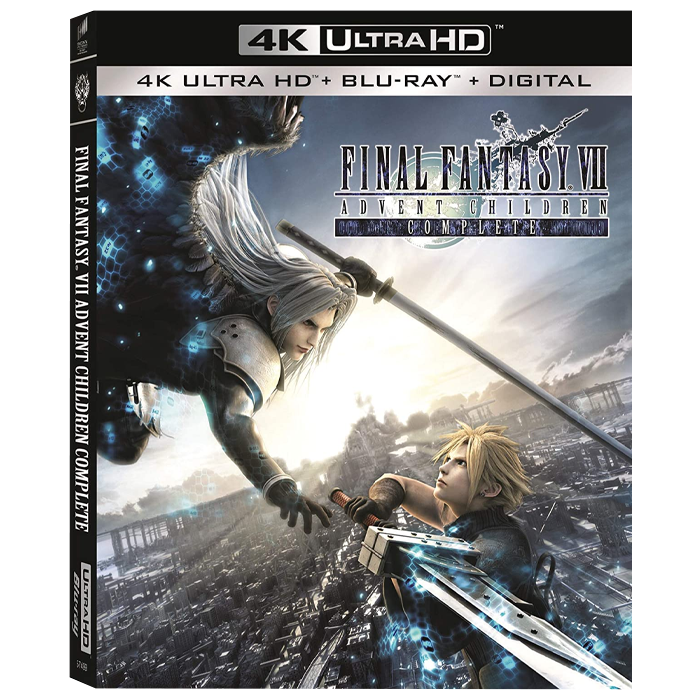final fantasy advent children blu ray 4k visuel produit