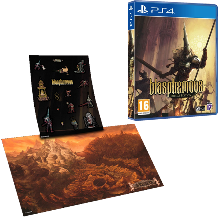 blasphemous edition deluxe ps4 visuel produit