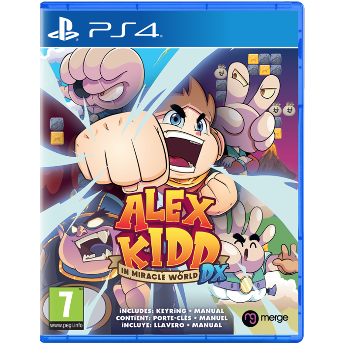 alex kidd in miracle world ps4 dx visuel produit