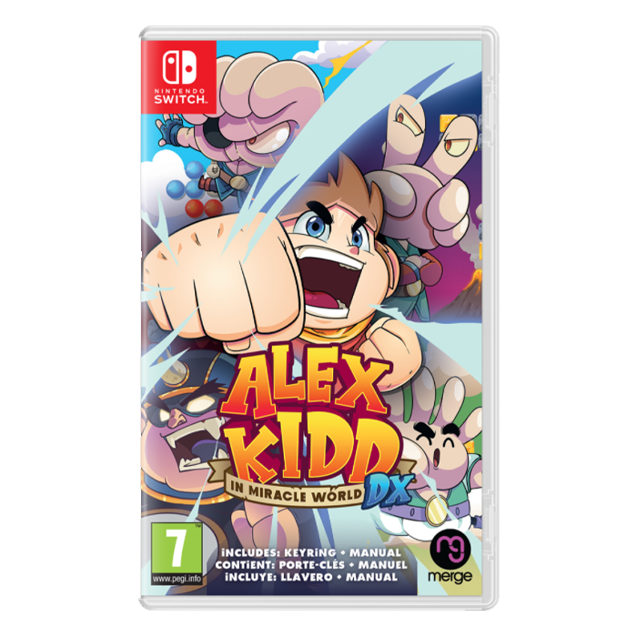 alex kidd miracle world dx switch visuel produit