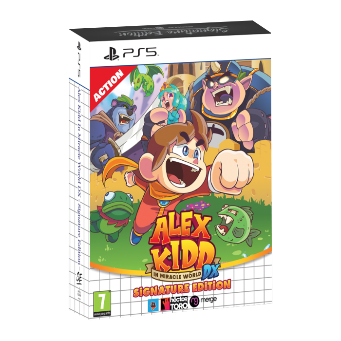 alex kidd miracle world signature ps5 visuel produit