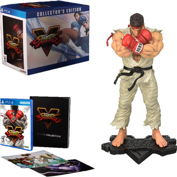 street fighter 5 collector ps4 US visuel produit