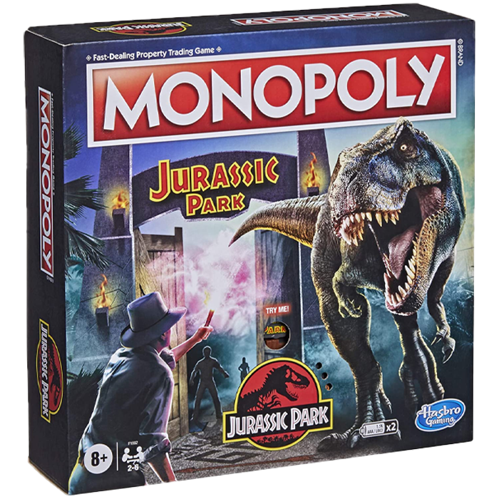 monopoly jurassic park officiel visuel produit