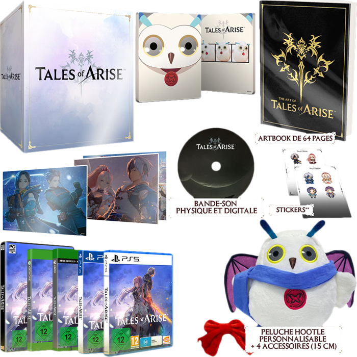 tales of arise edition collector Hootle PS4 PS5 Xbox One Series X PC visuel produit