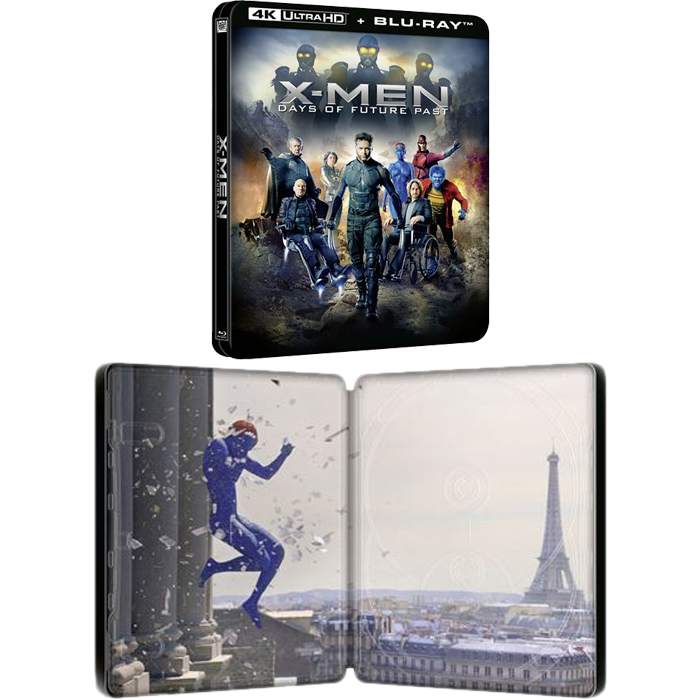 x-men days of future past 4k steelbook lenticulaire visuel produit