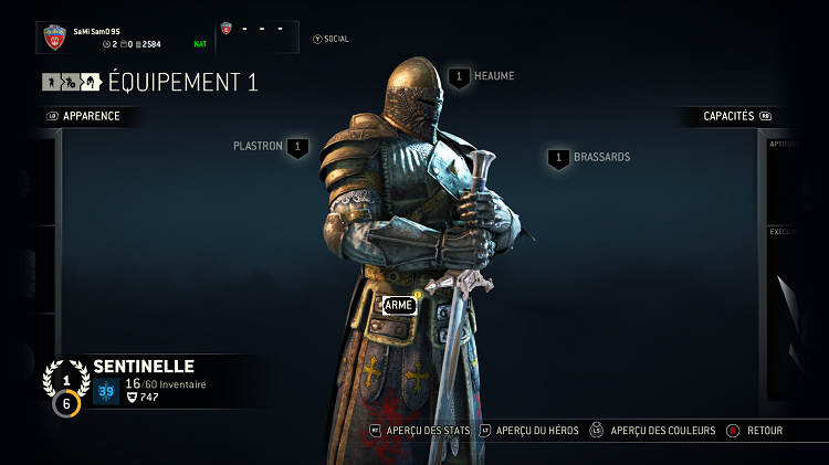 Test de FOR HONOR