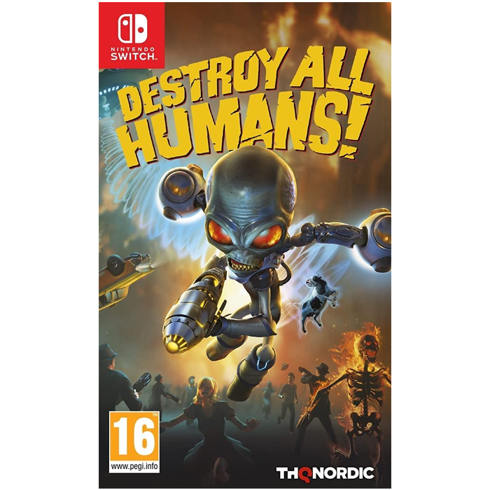 destroy all humans switch visuel produit
