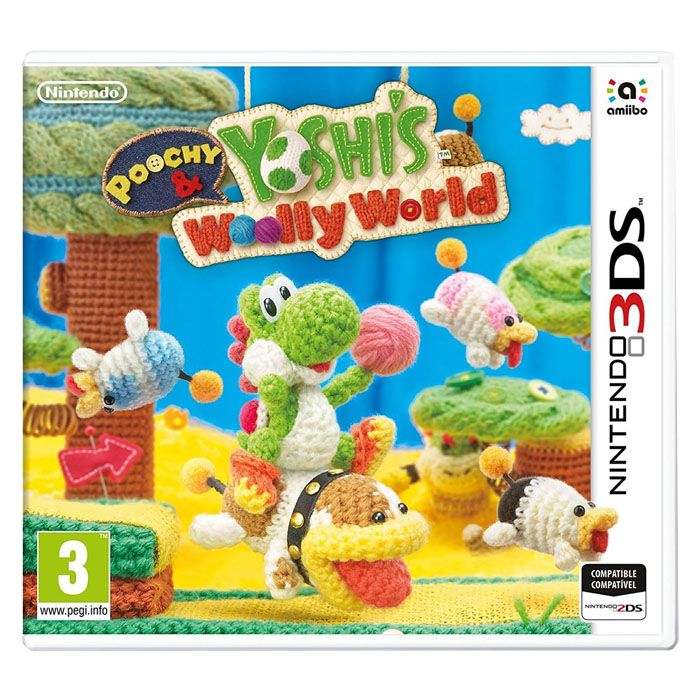 yoshi wooly world 3DS visuel produit