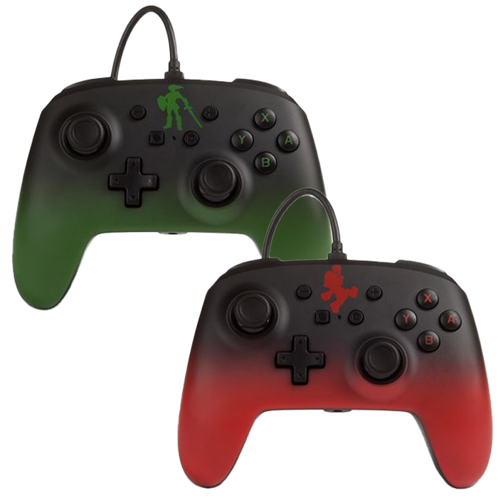 visuel produit manette filaire zelda ou mario