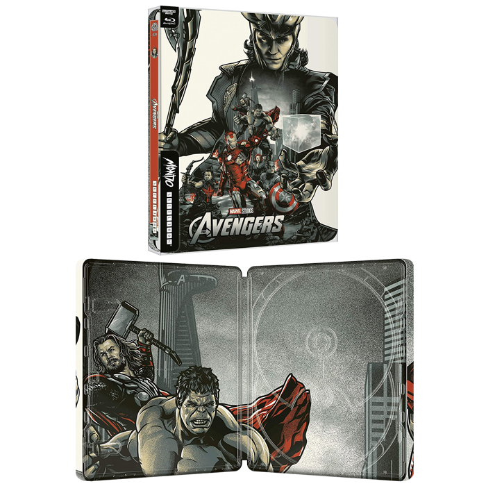 avengers 4k steelbook mondo visuel produit