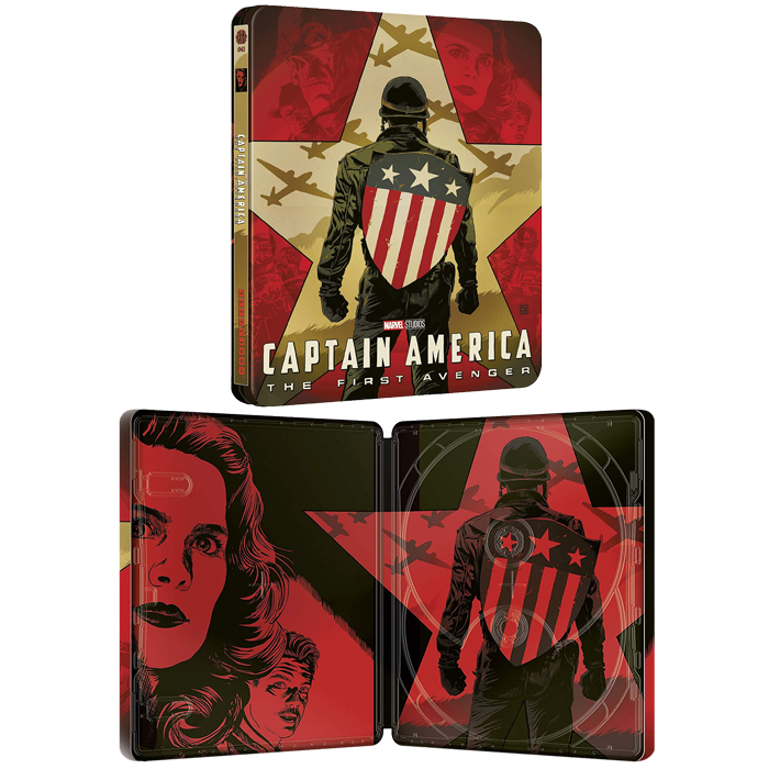 captain america 4k steelbook mondo visuel produit