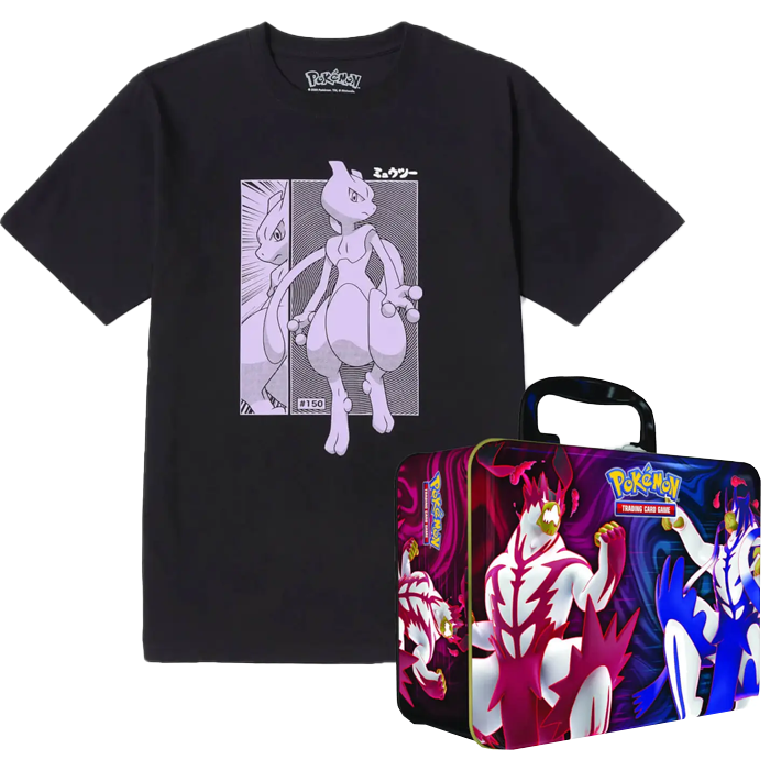 t shirt collection pokémon avec boîte collector visuel produit