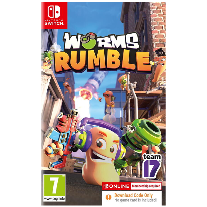 Worms Rumble Fully Loaded code switch visuel produit