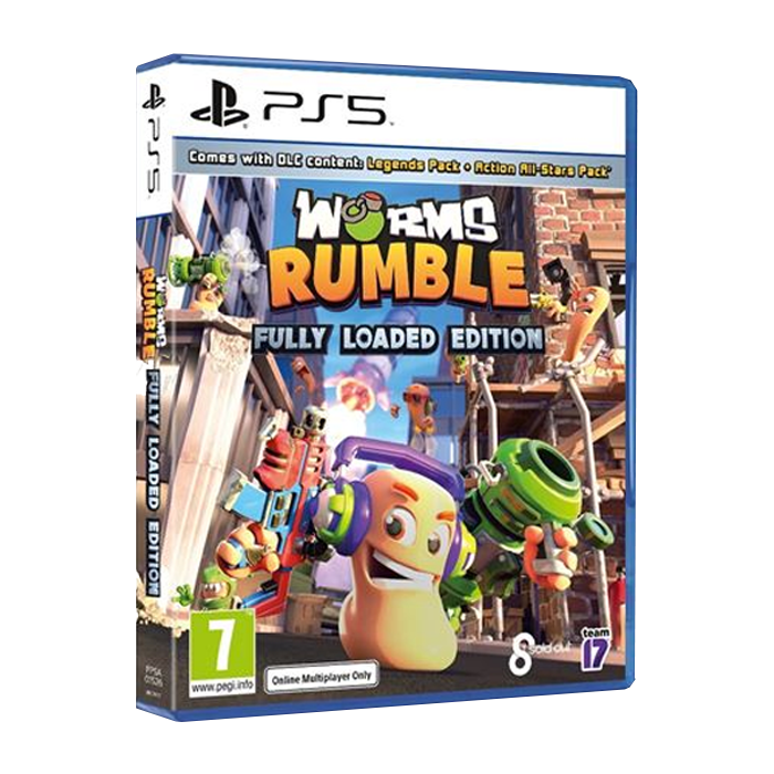 Worms Rumble Fully Loaded PS5 visuel produit
