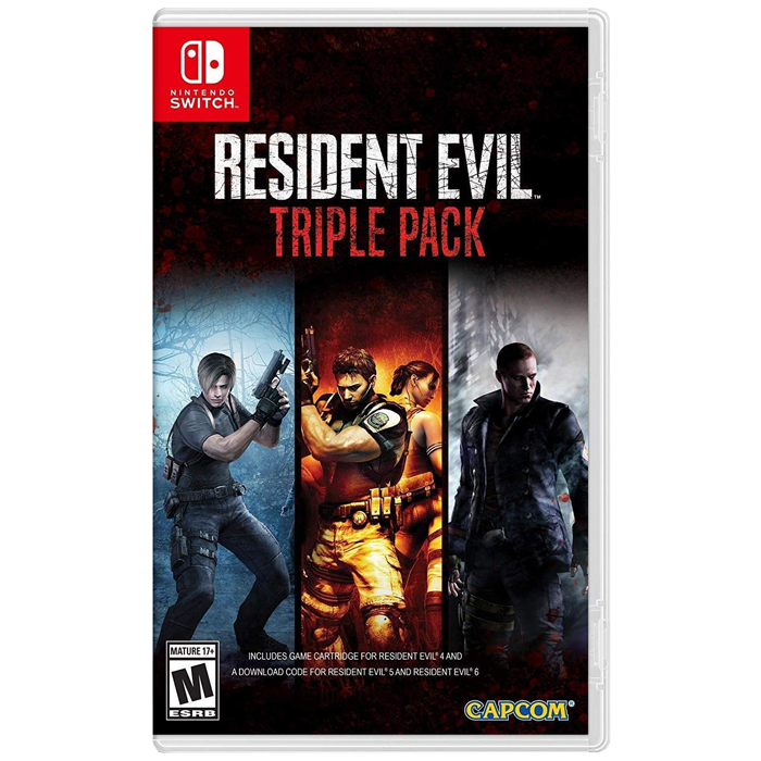 resident evil triple pack switch visuel produit