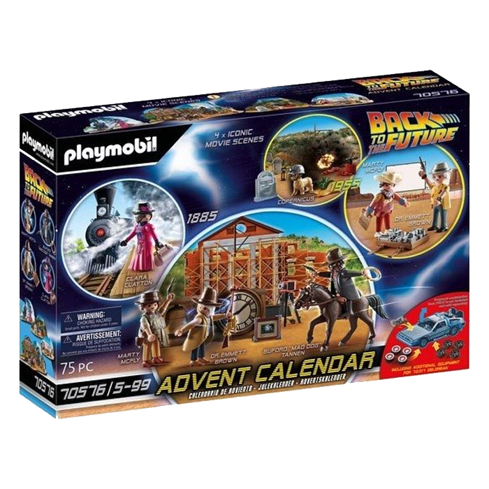 Calendrier de l'avent Retour Vers le Futur 3 visuel produit