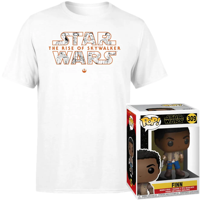 lot t shirt funko star wars finn visuel produit