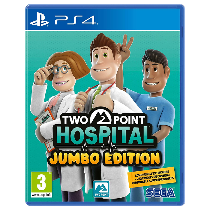 Two Points Hospital Jumbo Edition sur PS4 visuel produit