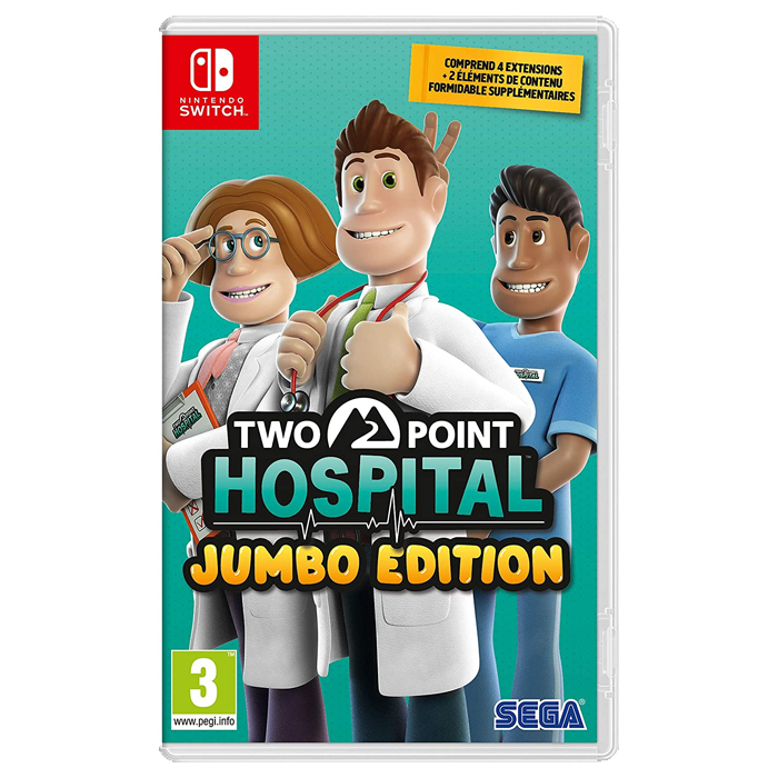 Two Points Hospital Jumbo Edition sur Switch visuel produit