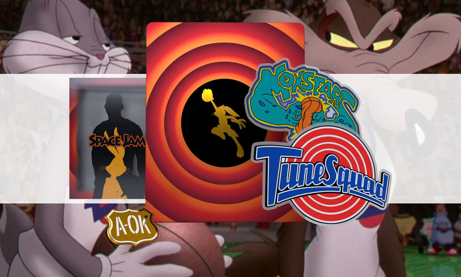 SLIDER space jam titans of cult blu ray 4K steelbook v1