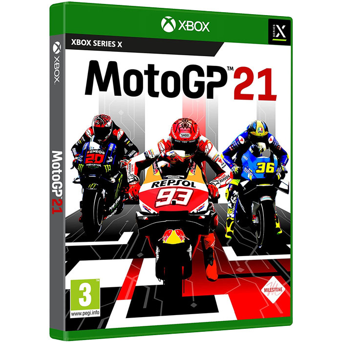 moto gp 21 xbox series visuel produit