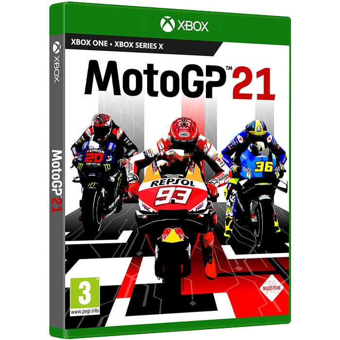 moto gp 21 xbox visuel produit