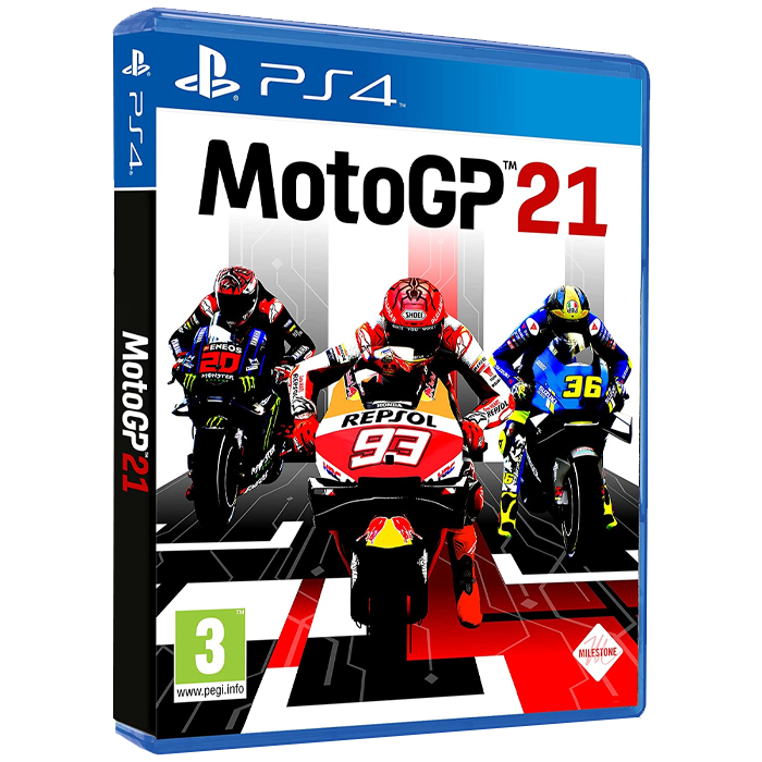 MotoGP 21 sur ps4 visuel produit