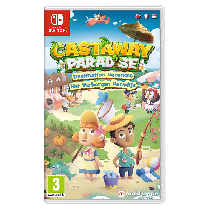 Castaway Paradise Destination Vacances switch visuel produit