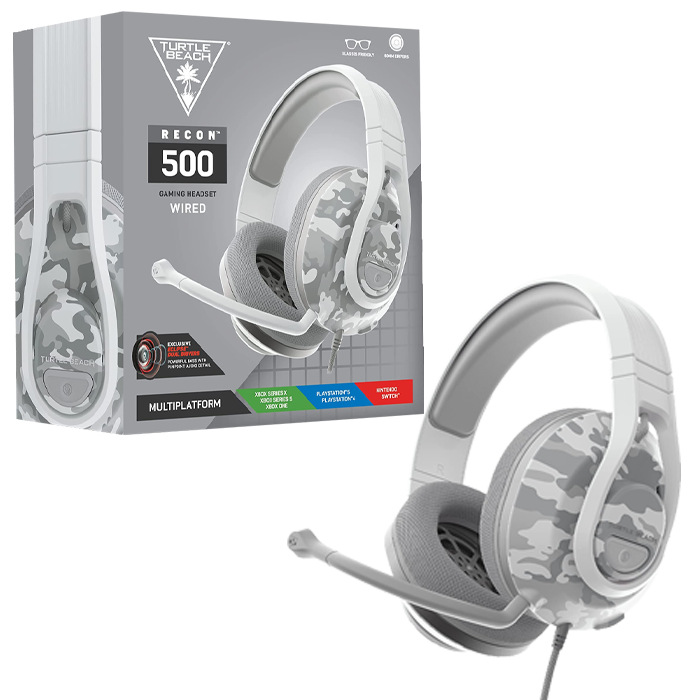 Turtle Beach Recon 500 camo arctique visuel produit final