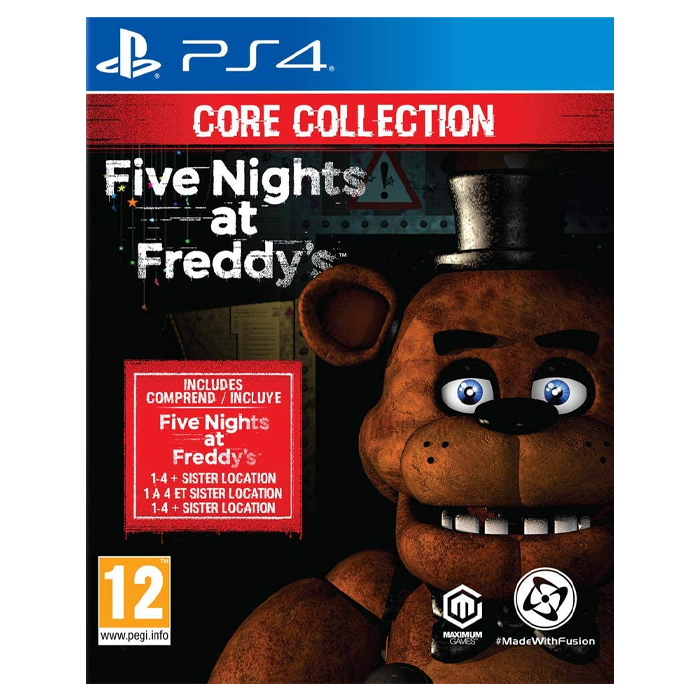 Five Nights at Freddy's Core Collection PS4 visuel produit