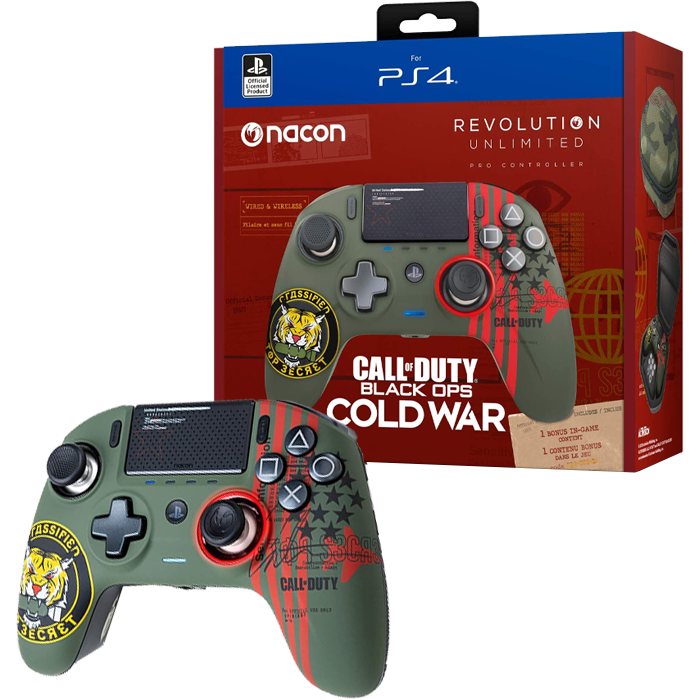 Manette Nacon Revolution Unlimited Pro COD COld War visuel produit final