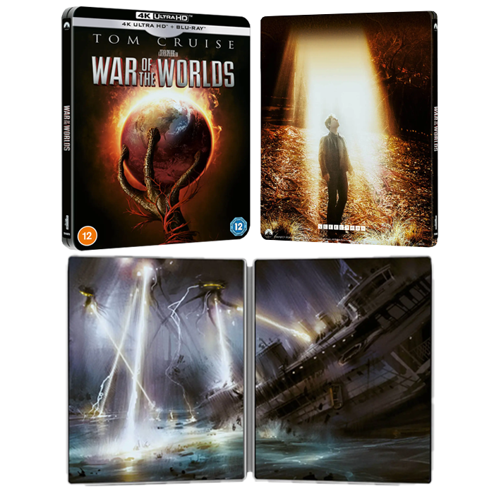 la guerre des mondes blu ray 4k steelbook