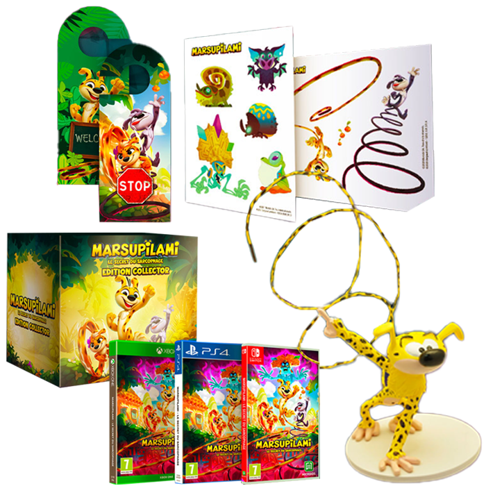 marsupilami collector ps4, switch, xbox multi visuel produit
