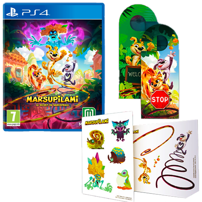 marsupilami edition tropicale ps4 visuel produit