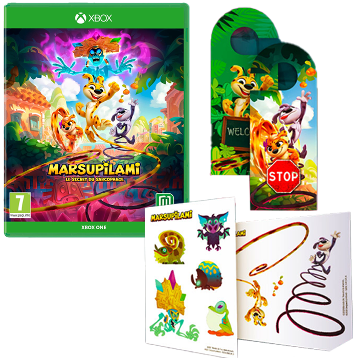marsupilami edition tropicale xbox visuel produit