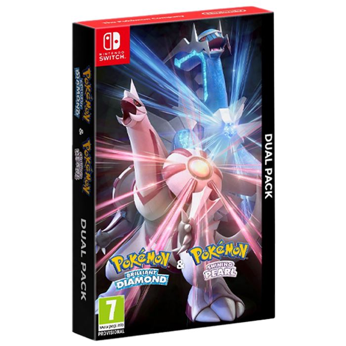 pokémon diamant perle dual pack visuel produit