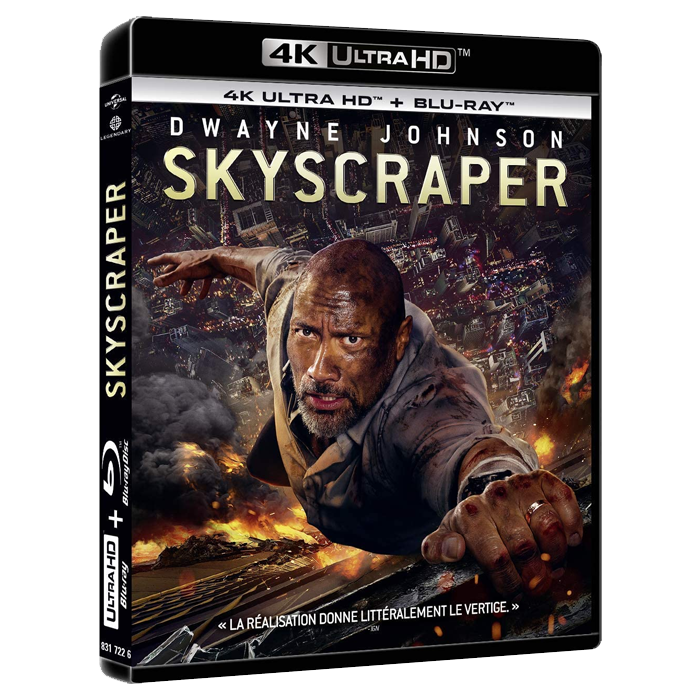 Skyscraper 4K Ultra HD + Blu-Ray visuel produit