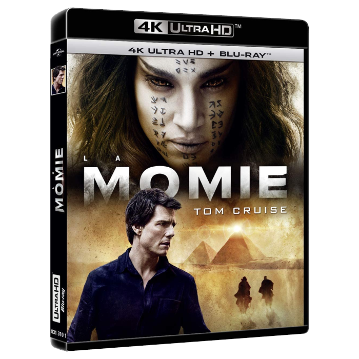 la momie 4k ulta hd+ blu-ray visuel produit