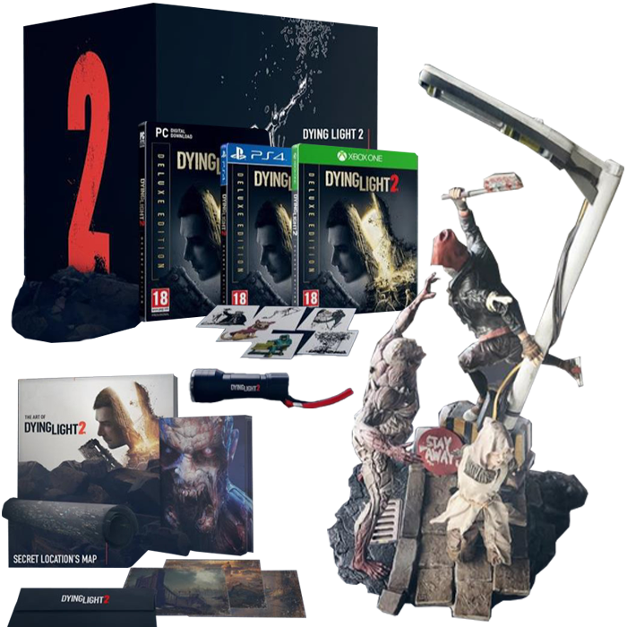 dying light 2 collector ps4, xbox pc visuel produit