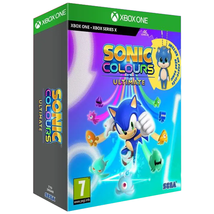 sonic colours xbox ultimate visuel produit